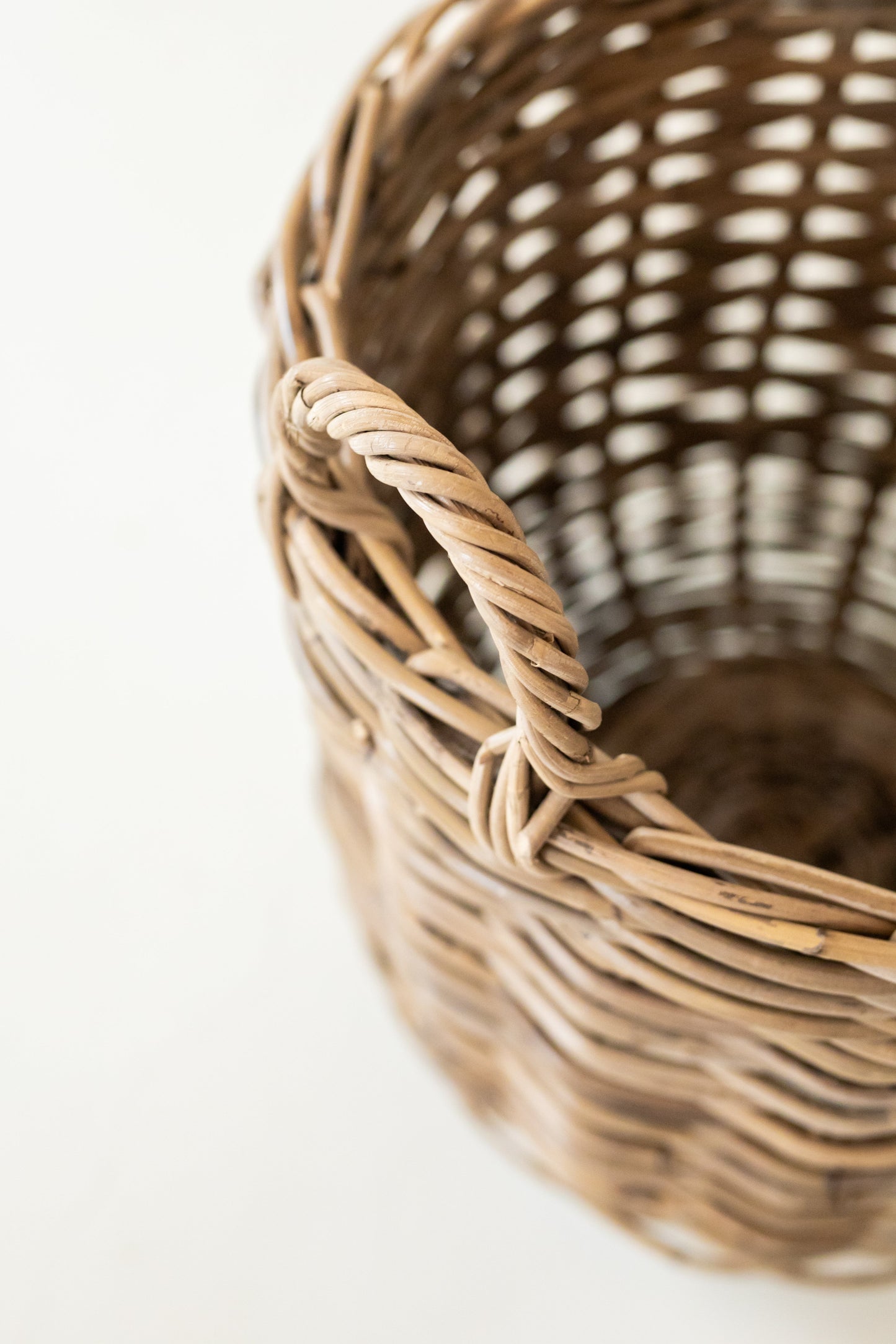 Rattan Round Kubu Grey