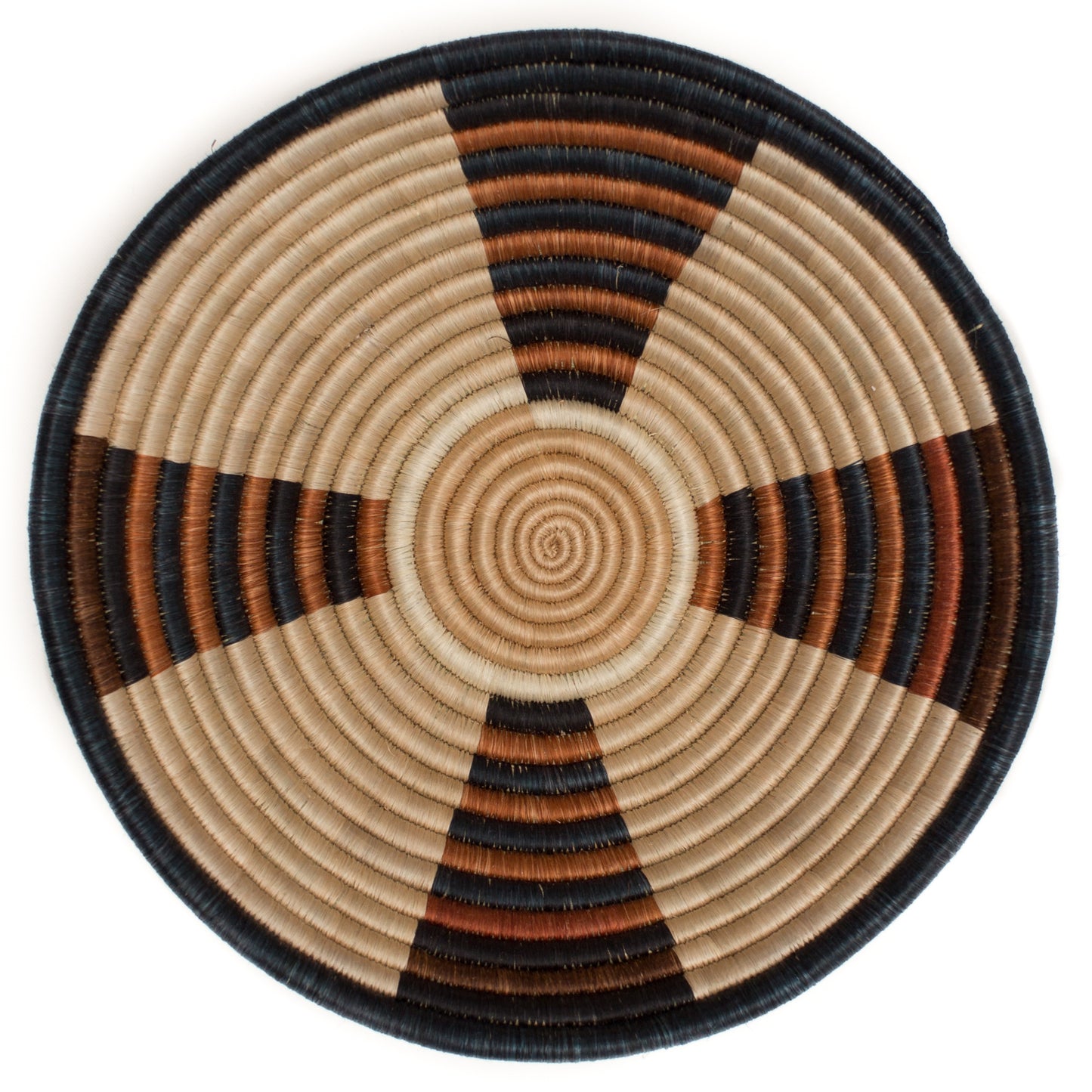 Sisal Rwandan Basket Bowls - Medium 30cm