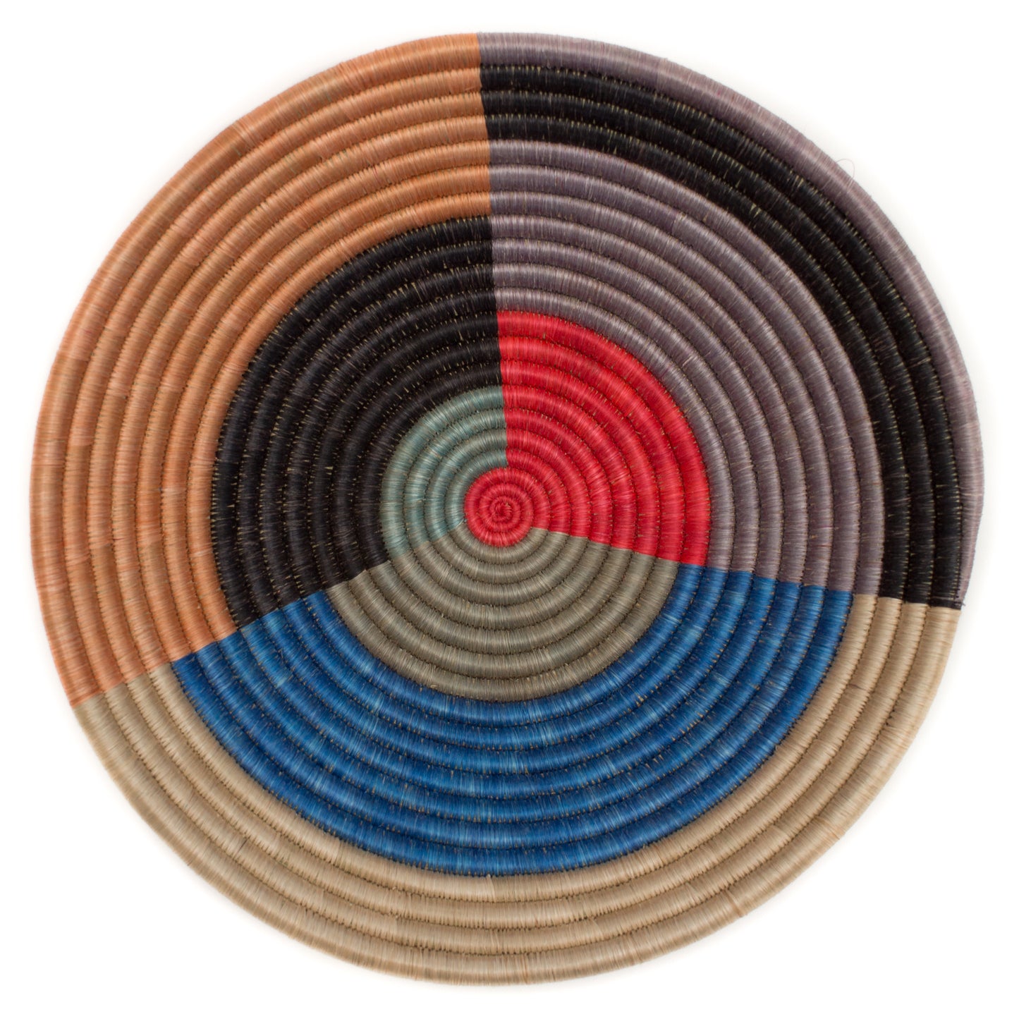 Sisal Rwandan Basket Bowls - Medium 30cm