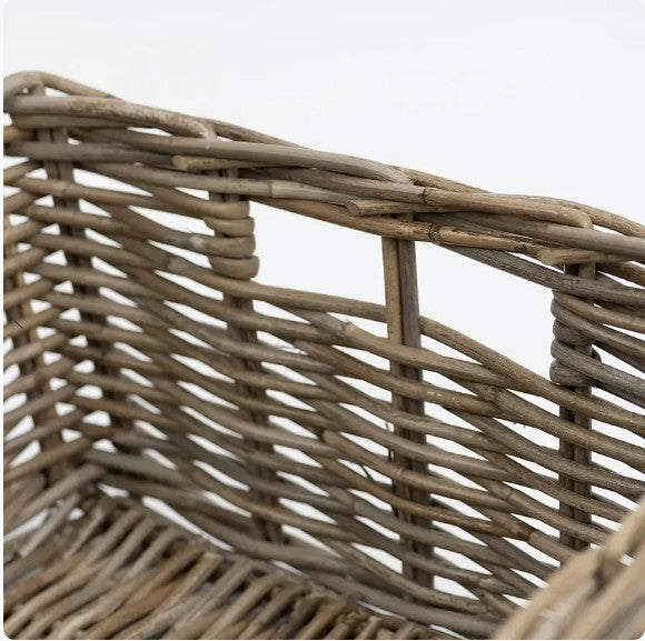 Rattan Rectangular Tray