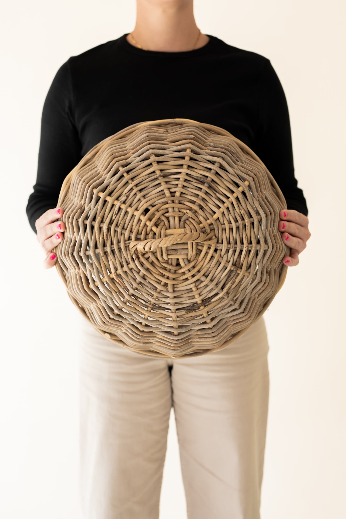 Pre-Order - Rattan Kubu Grey Cloche