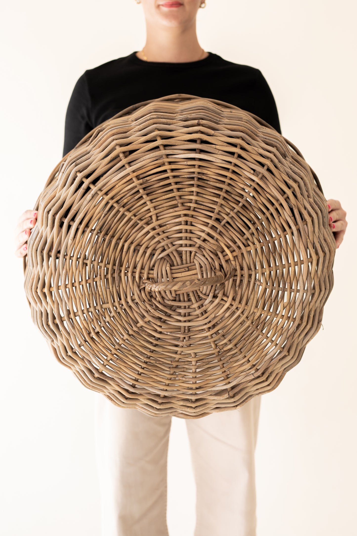 Rattan Kubu Grey Cloche