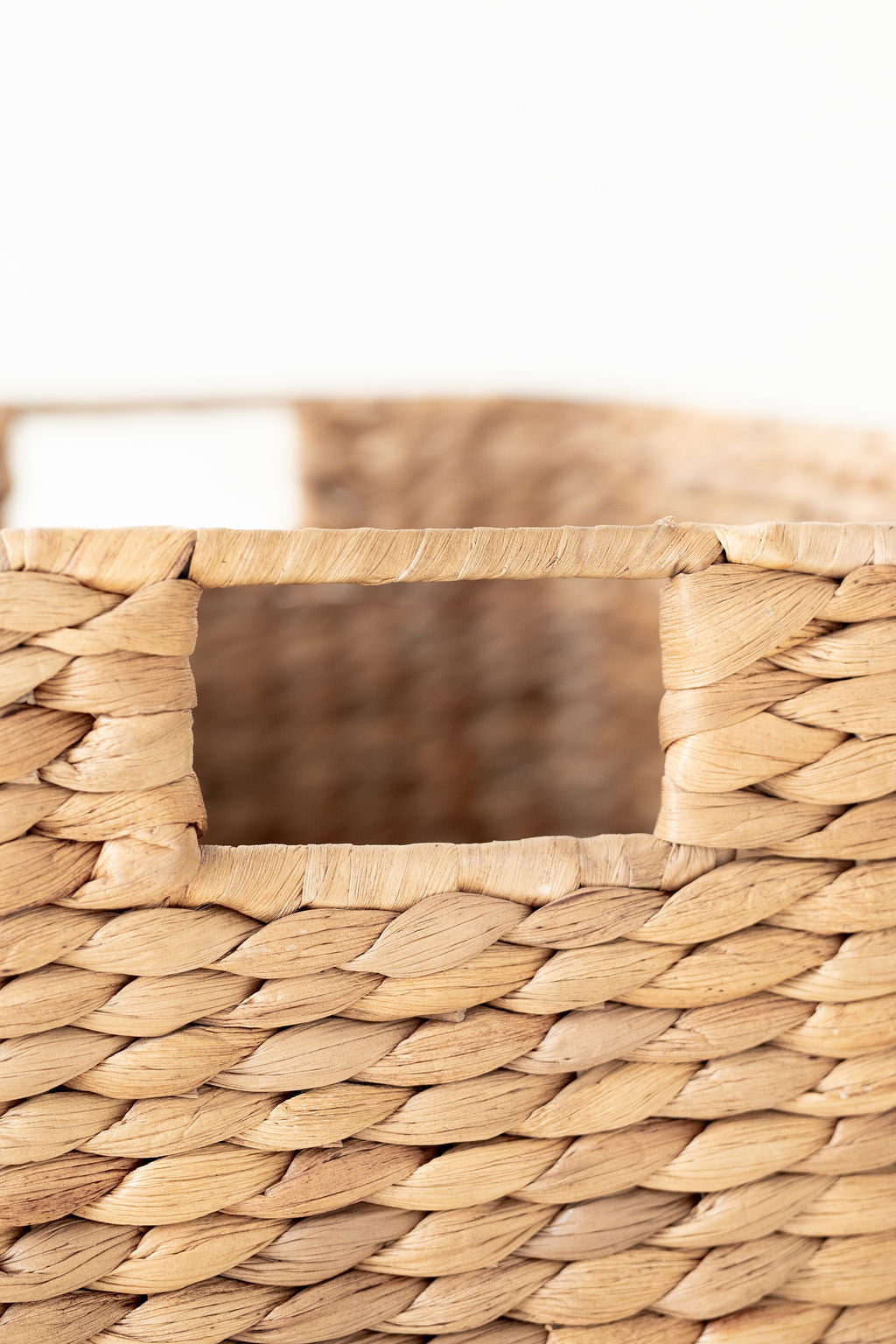 Hyacinth Storage Basket