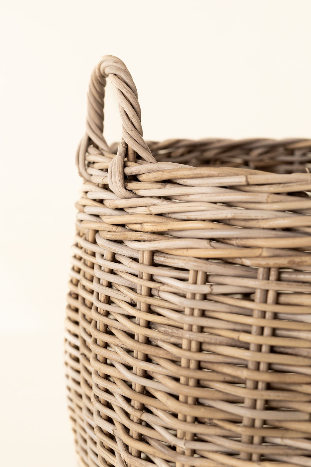 Rattan Paper Bag Basket