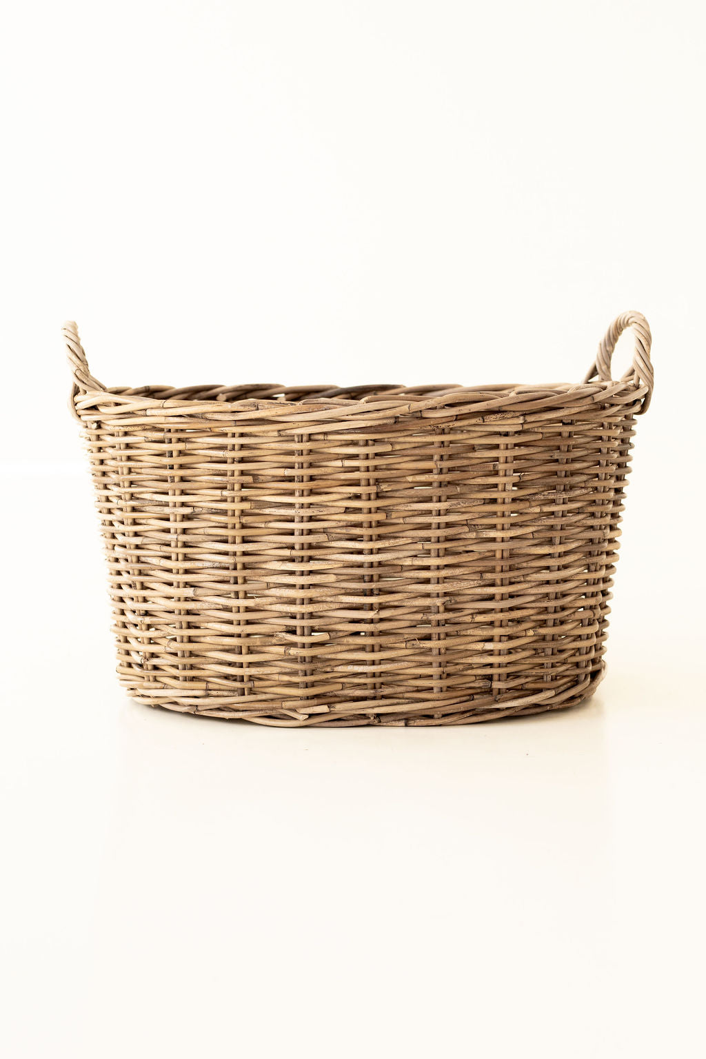 Rattan Oval Laundry Basket