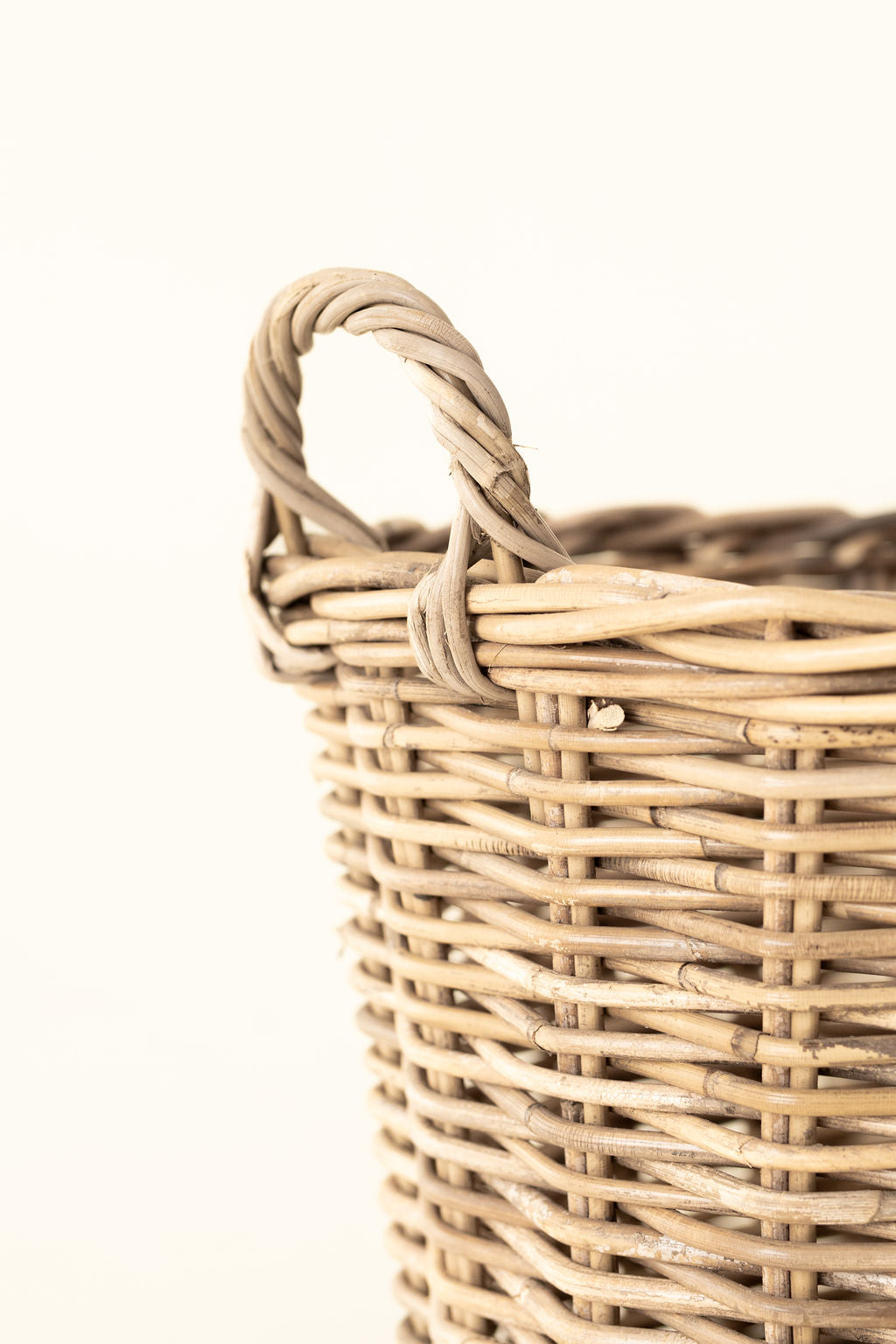 Rattan Oval Laundry Basket
