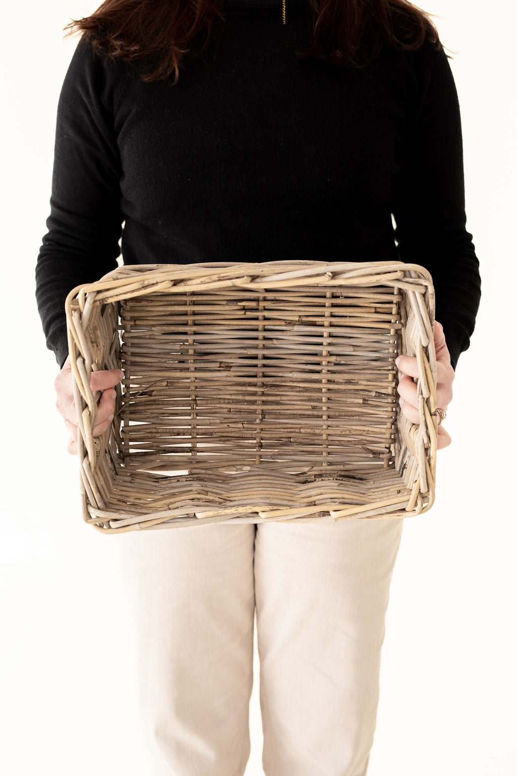 Rattan Rectangular Tray