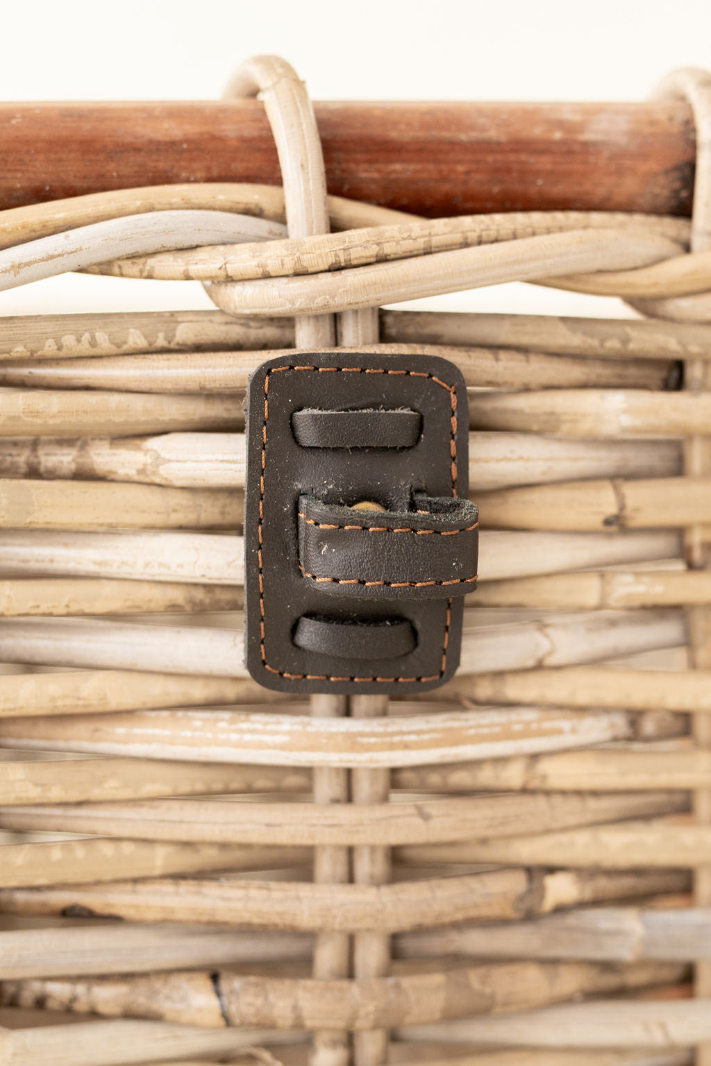 Bamboo and Rattan Picnic Basket