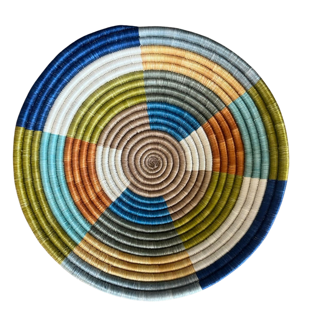 Sisal Rwandan Basket Bowls - Medium 30cm