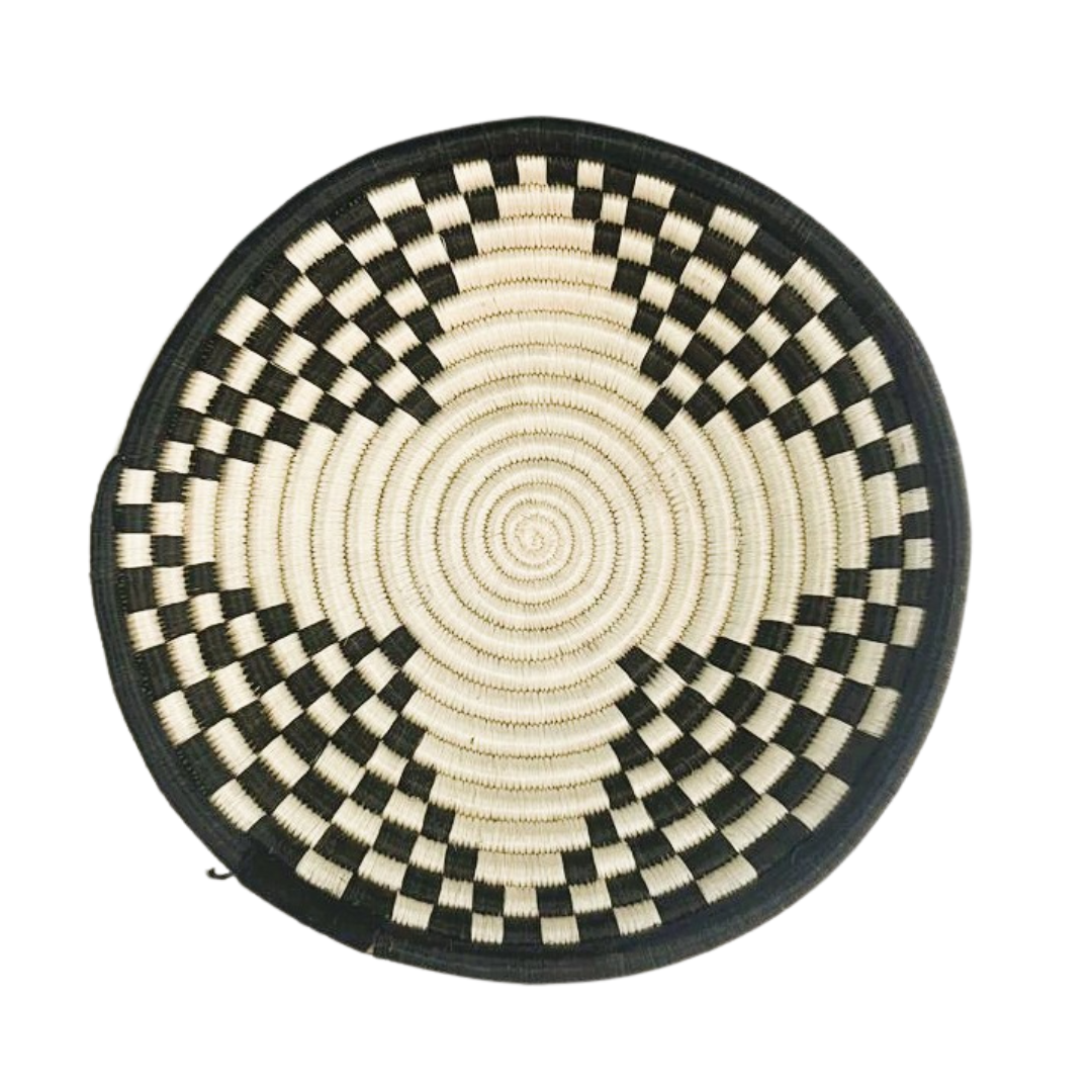 Sisal Rwandan Basket Bowls - Medium 30cm