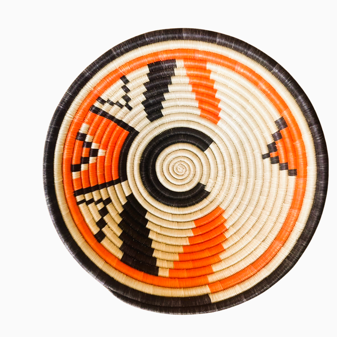 Sisal Rwandan Basket Bowls - Medium 30cm