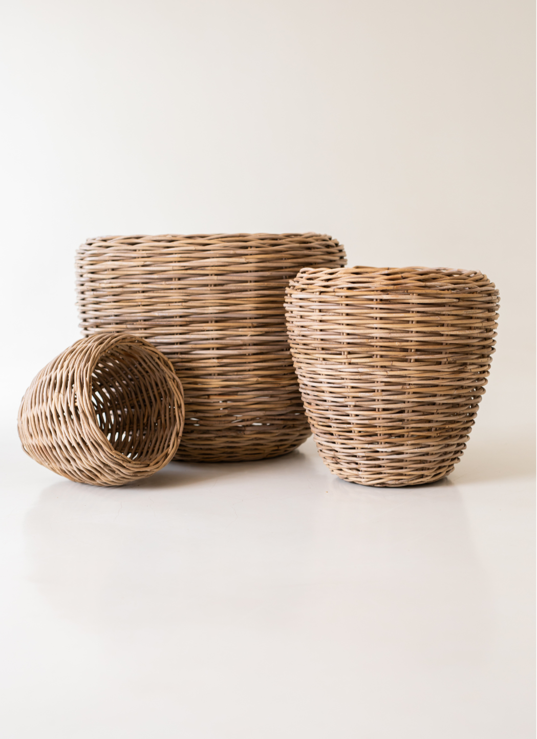 Rattan Garden Baskets
