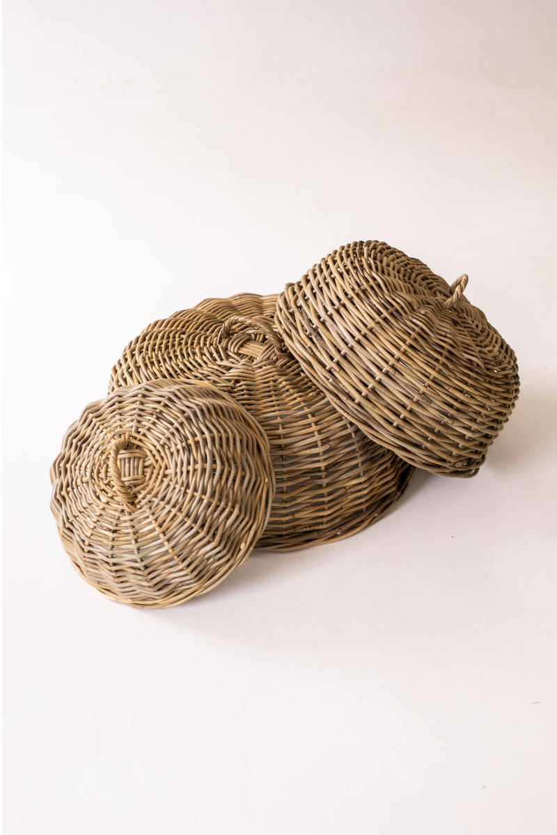Rattan Kubu Grey Cloche
