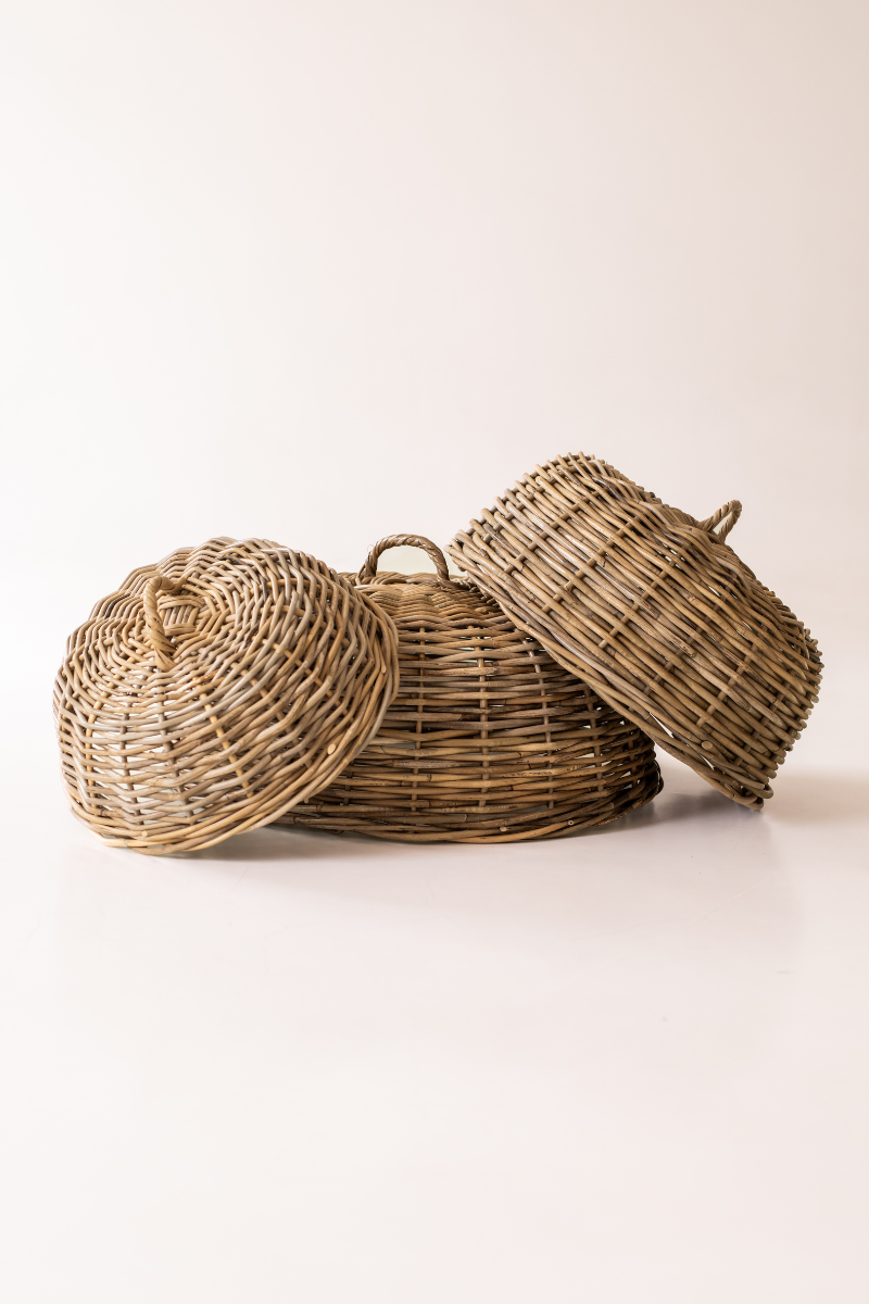 Rattan Kubu Grey Cloche