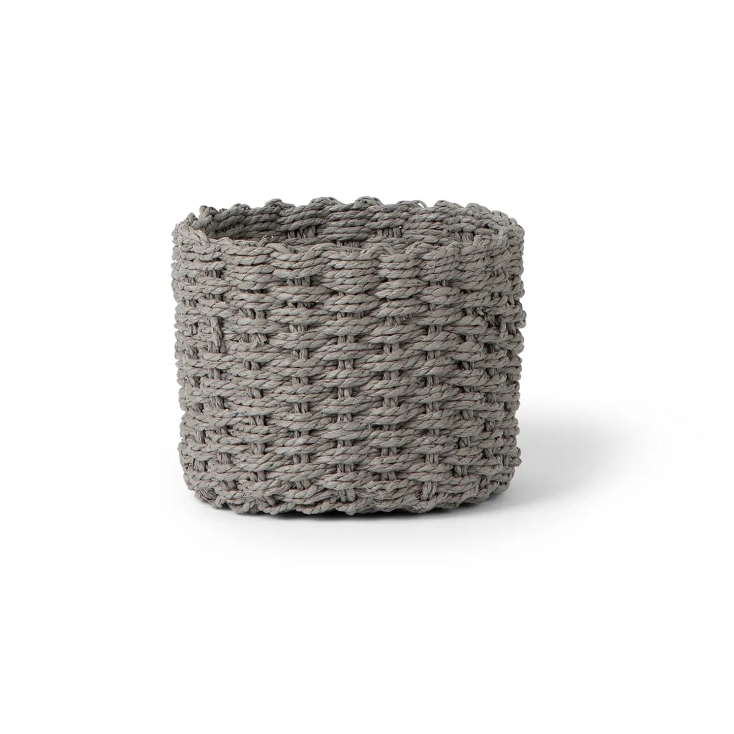 Grey Flower Baskets Basketly