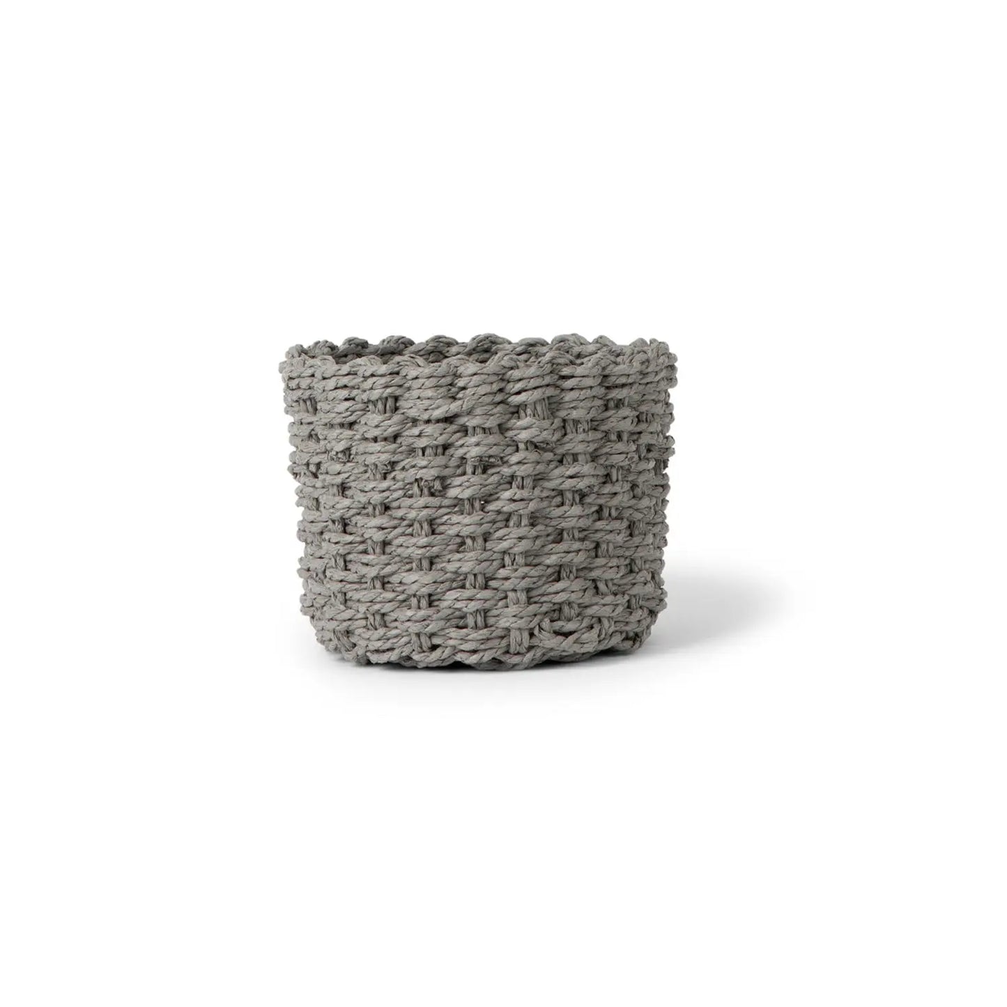 Grey Flower Baskets Basketly
