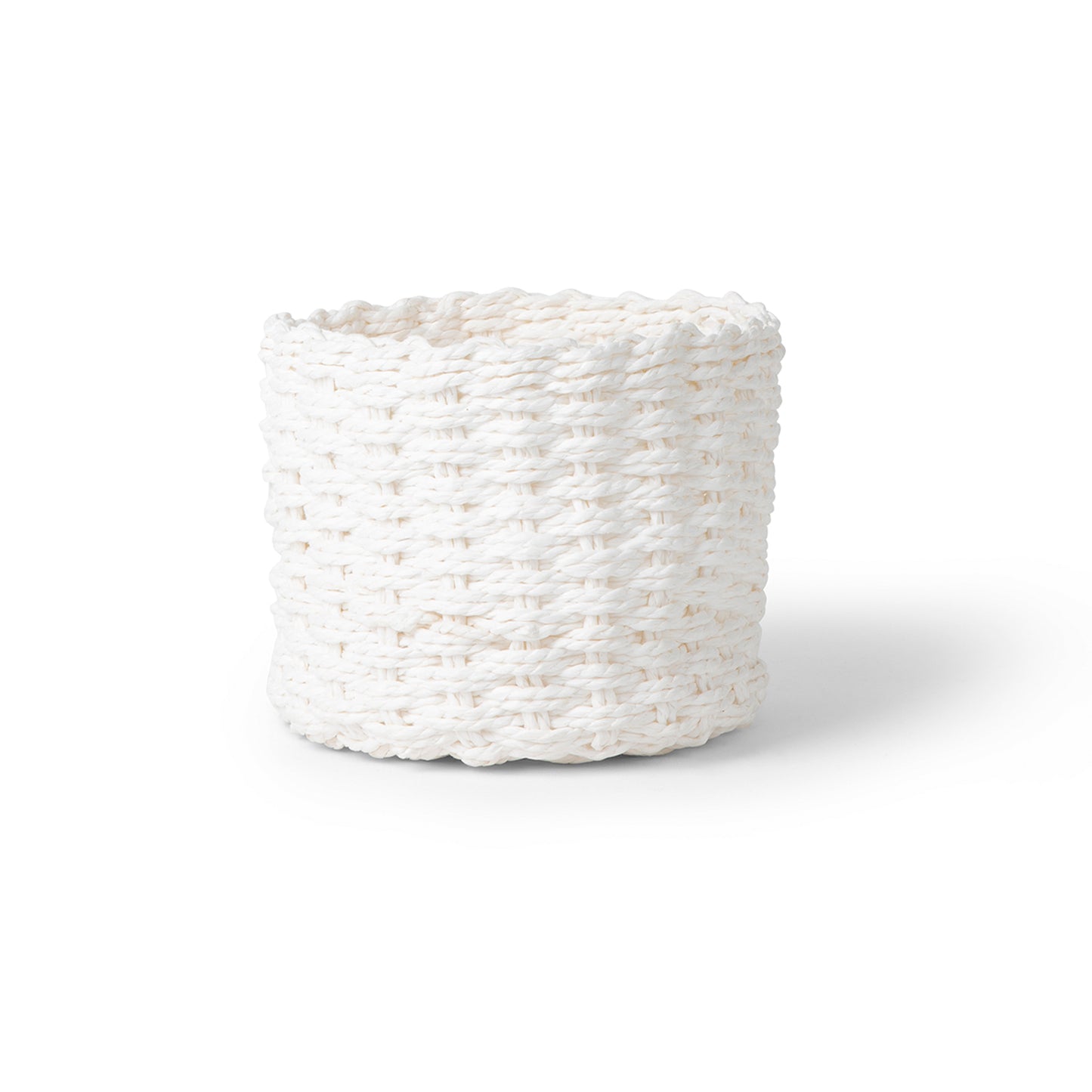 White Flower Baskets