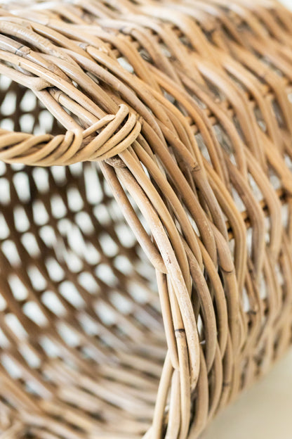 Rattan Round Kubu Grey