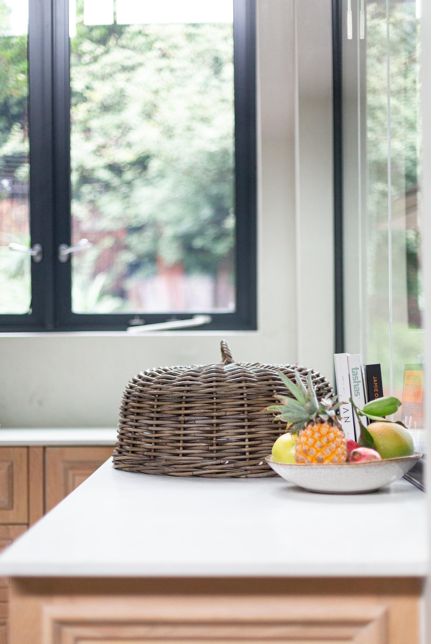 Rattan Food Cover Cloche