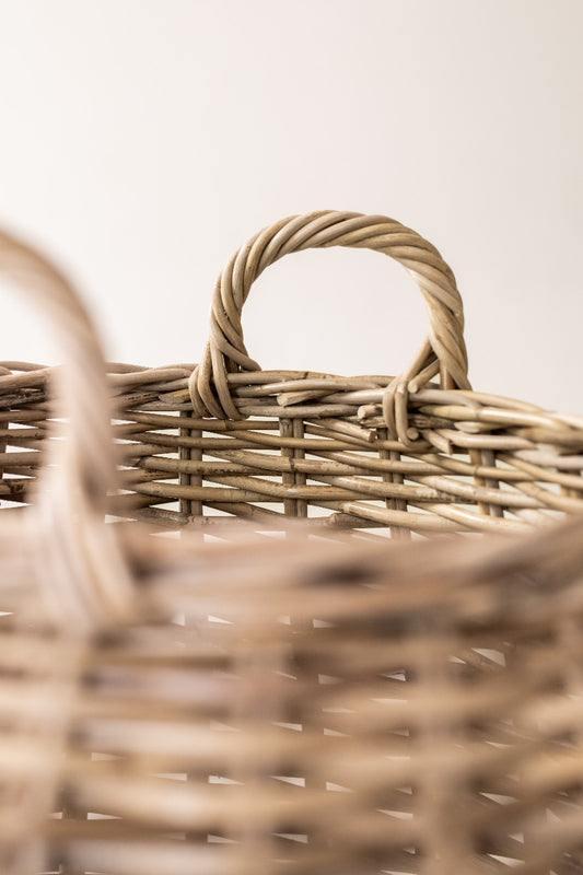 Pre- Order - Rattan Round Bottom Basket