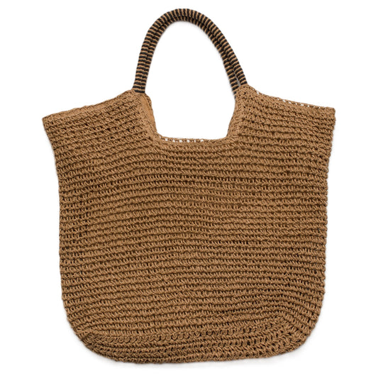 Molly Natural Woven Tote