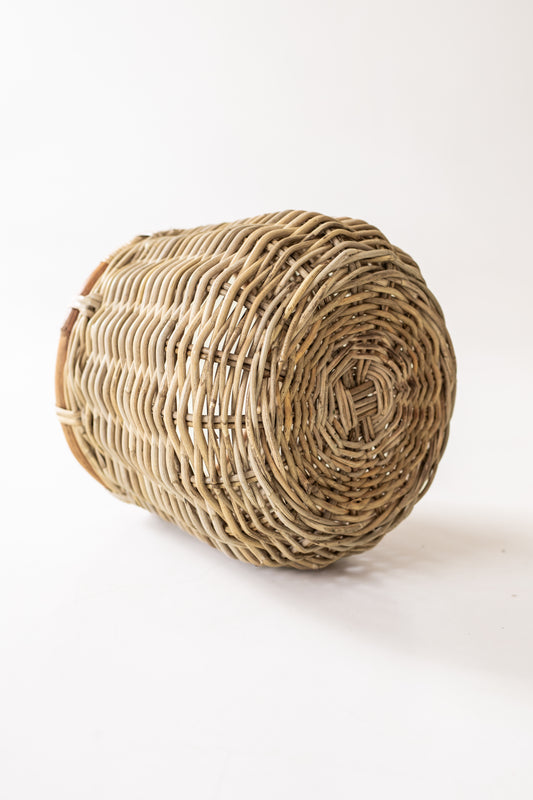 Rattan Stout Round Basket