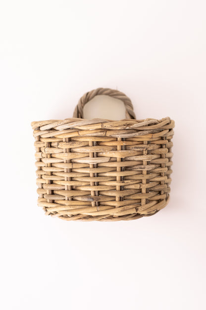 Rattan Wall Basket