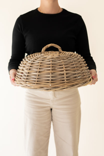 Pre-Order - Rattan Cloche