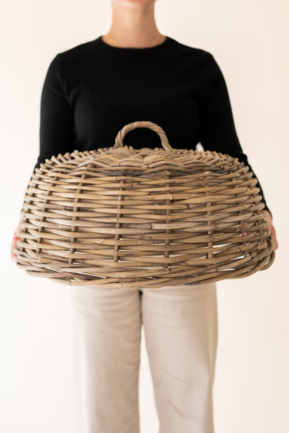 Pre-Order - Rattan Cloche