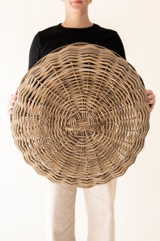 Rattan Food Cover Cloche