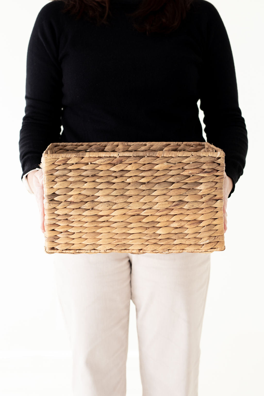 Hyacinth Storage Basket