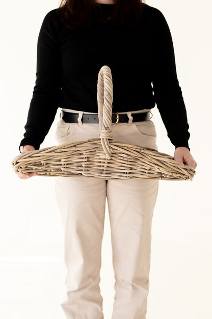 Rattan Flower Carrier Basket