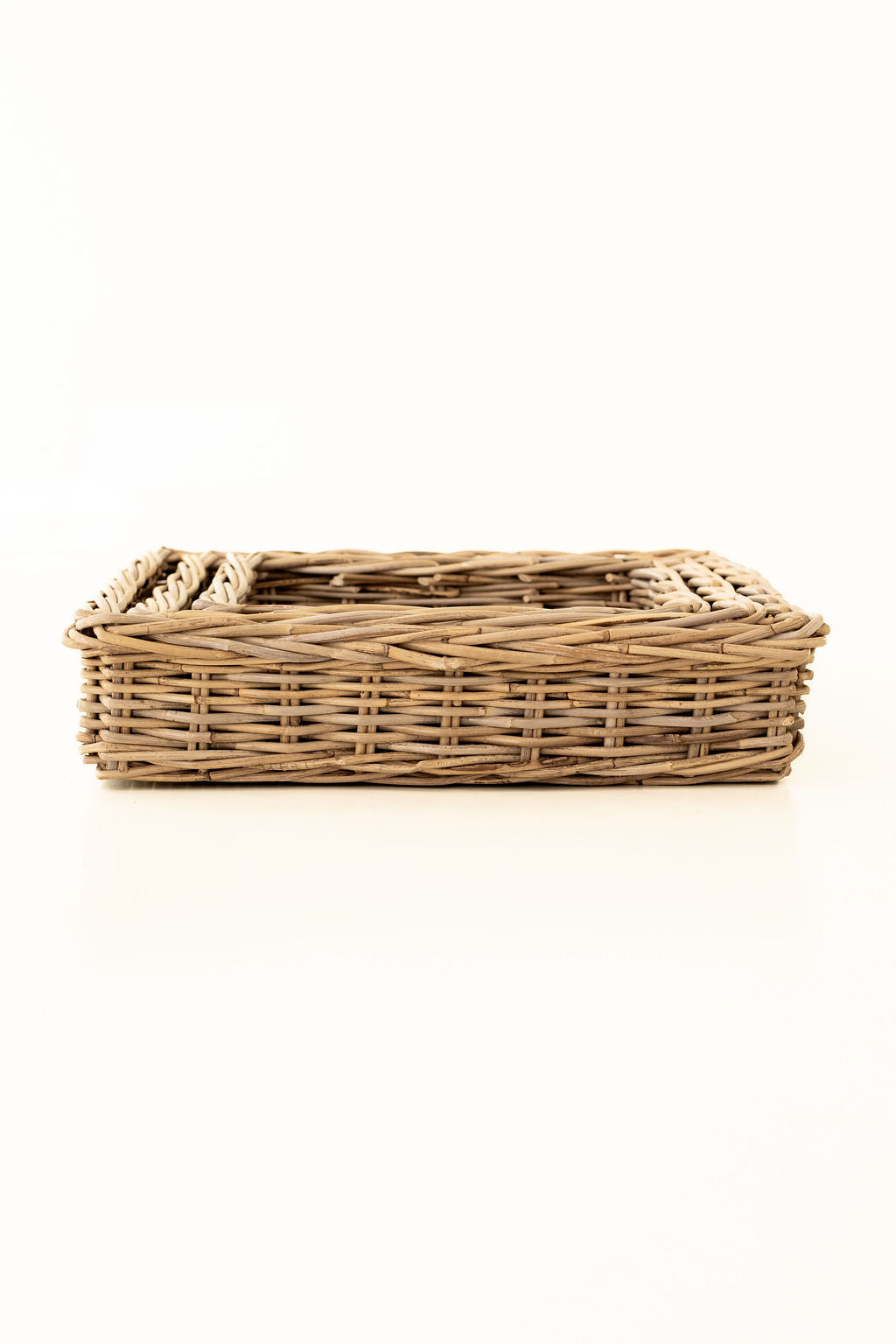 Rattan Square Tray - No Handles