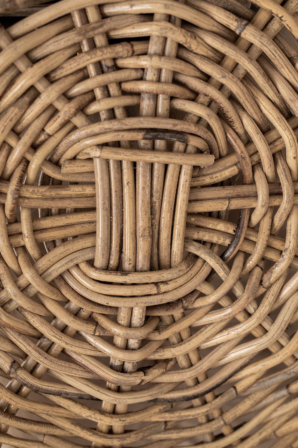 Rattan Round Tray - No Handles
