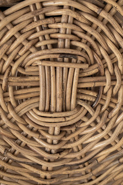 Rattan Round Tray - No Handles