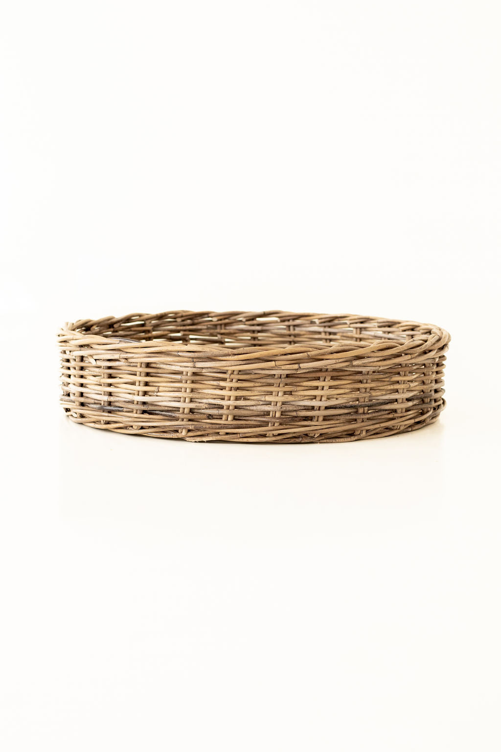Rattan Round Tray - No Handles