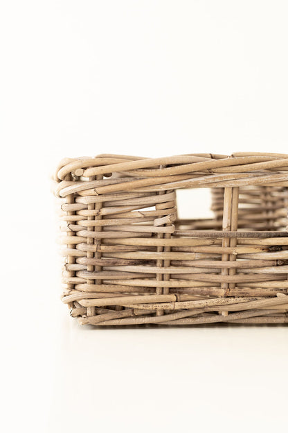 Rattan Rectangular Tray