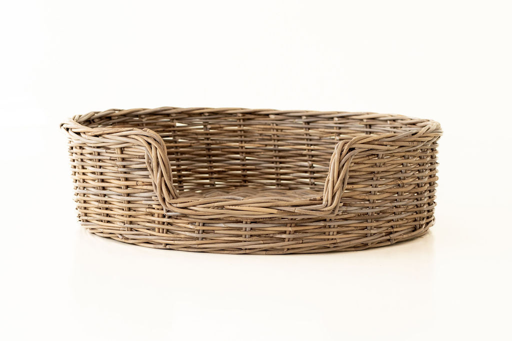 Rattan Round Pet Bed