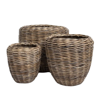 Rattan Garden Baskets