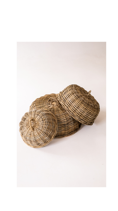 Pre-Order - Rattan Cloche