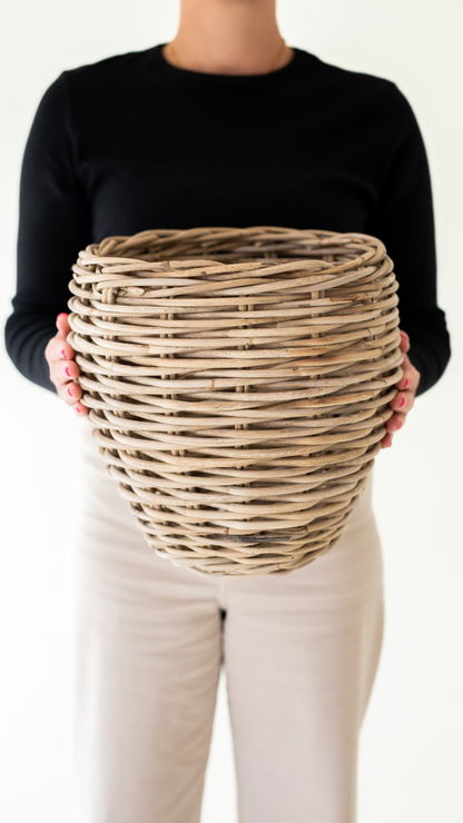 Rattan Garden Baskets