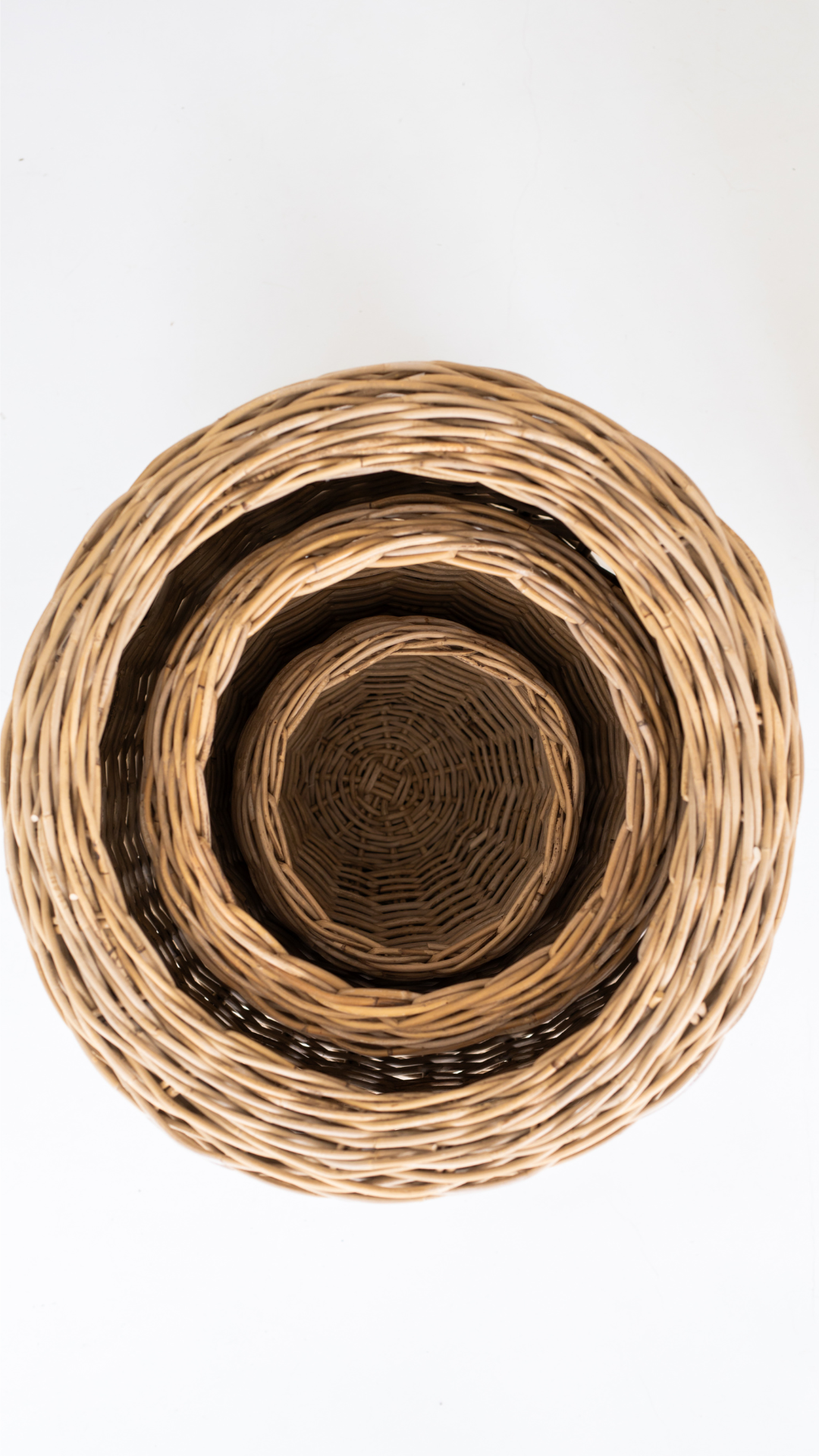 Rattan Garden Baskets