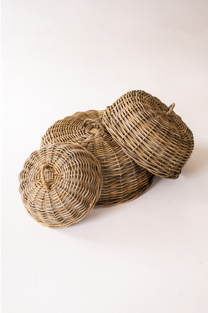 Rattan Kubu Grey Cloche