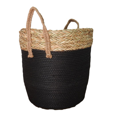 Black Bottom Basket Grass Top