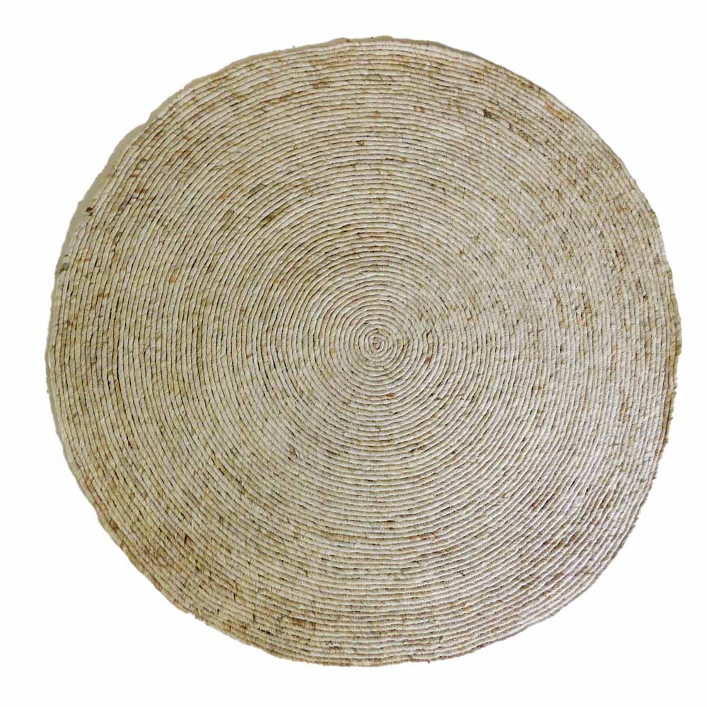 Light Natural Grass Woven Rug – Basketly