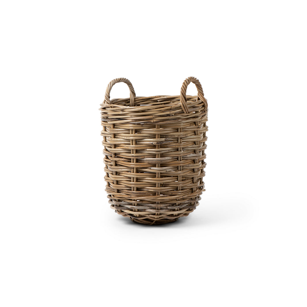 basil rattan basket collection