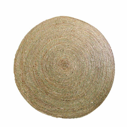 Natural Round Grass Woven Rug