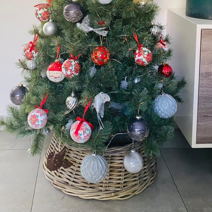 Christmas Tree Skirt Basketly